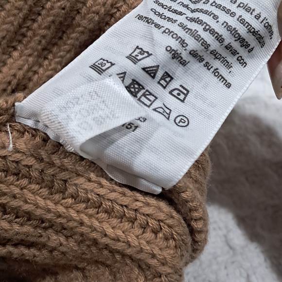 Tommy Hilfiger Beige Cable Knit Sweater For Women - Picture 8 of 13